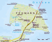 Fehmarn Karte