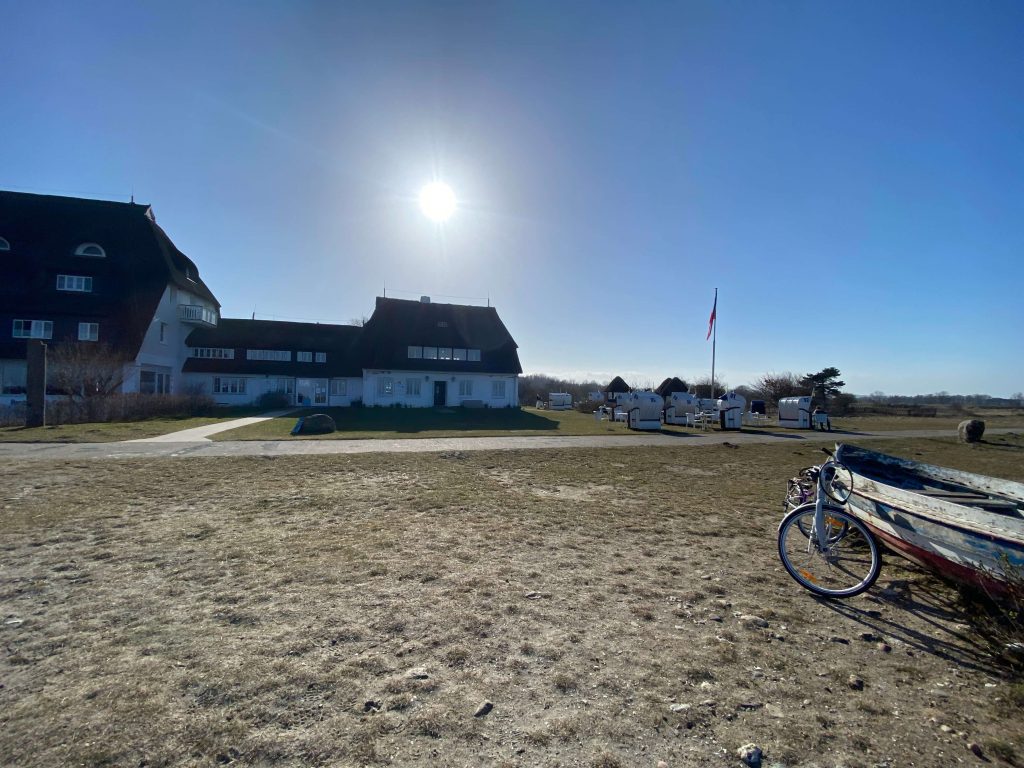 Genueser Schiff Strandkörbe