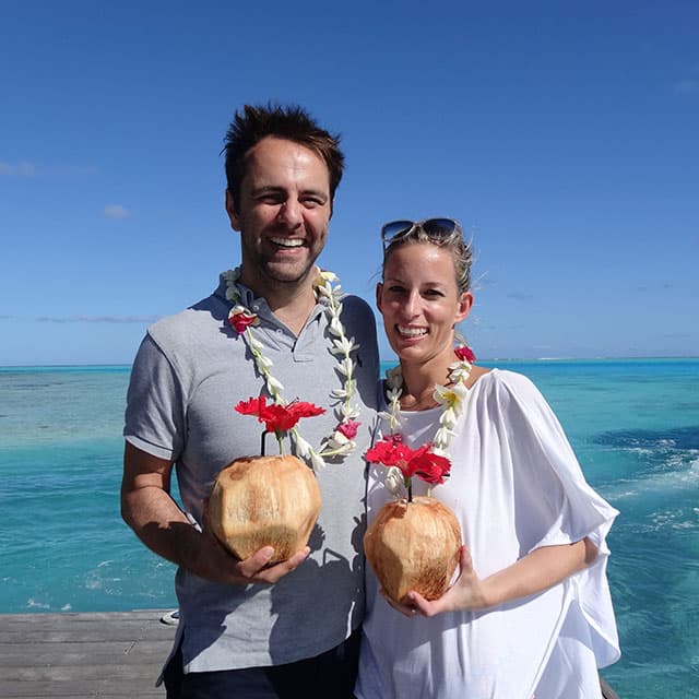 Owners Nicole-mirko Beach